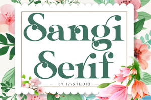 Sangi Serif