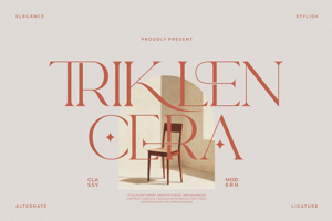 Related font Triklen Care
