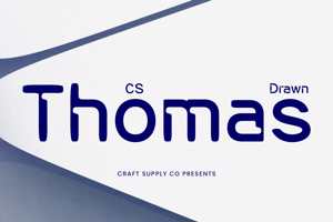 Related font CS Thomas Drawn