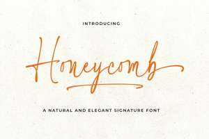 Related font Honeycomb