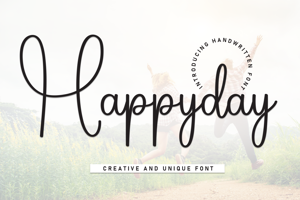 Related font Happyday
