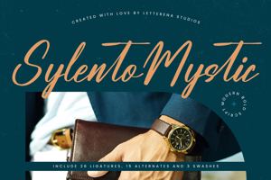 Related font Sylento Mystic VERSION