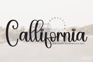 Related font Callifornia