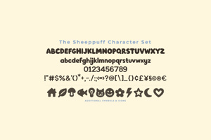 Related font Sheeppuff