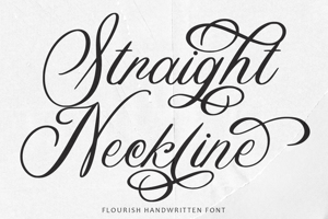 Straight Neckline