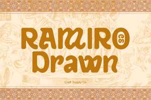 Related font CS Ramiro Drawn