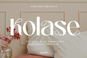 Related font Kolase