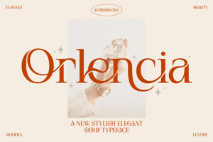 Related font Orlencia