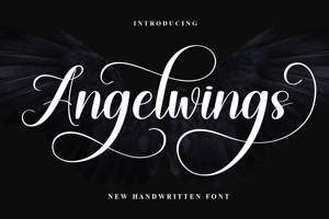 Related font Angelwings