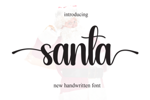 Related font Santa