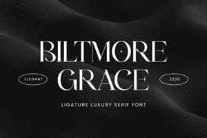 Related font Biltmore Grace Classic Wordmark