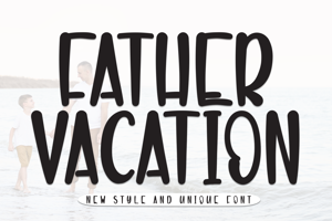 Related font Father Vacation