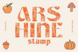 Related font Arshine Stamp