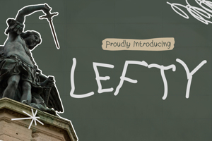 Related font Lefty