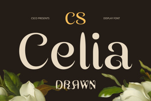 Related font CS Celia Drawn