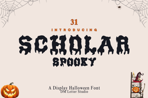 Scholar Block Spooky