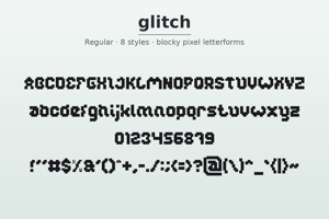 Related font glitch