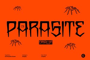 Related font CS Parasite Drawn