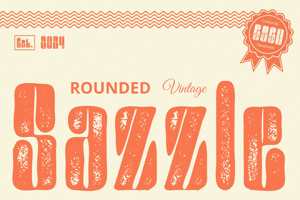 Sazzle Rounded Vintage