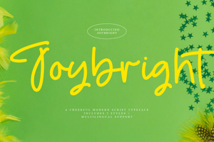 Related font Joybright