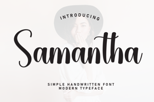 Related font Samantha