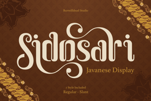 Related font Sidosari