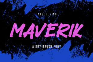 Related font MAVERIK
