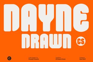 Related font CS Dayne Drawn