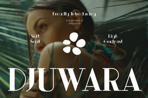 Related font Djuwara