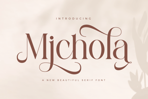 Related font Michola