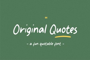 Original Quotes