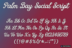 Related font Palm Bay Social