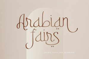 Related font Arabian Fairs