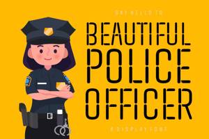 Beautiful Police Officer
