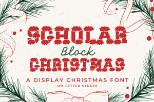 Scholar Block Christmas