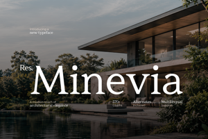 Related font Res Minevia