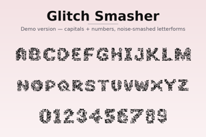 Related font Glitch Smasher