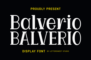 Related font Balverio