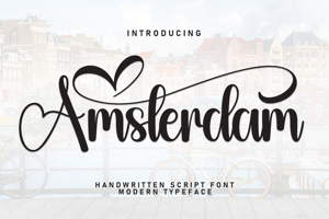 Related font Amsterdam