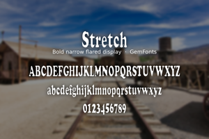 Related font Stretch