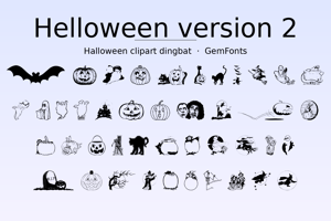 Related font Helloween version 2