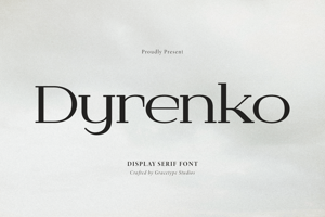 Related font Dyrenko