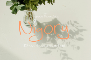 Related font Nigory