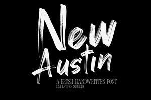 Related font New Austin