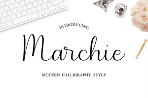 Related font Marchie