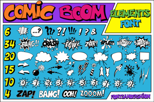 Comic Boom Elements