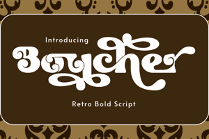Related font Boucher