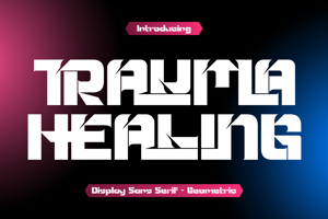 Related font TRAUMA HEALING