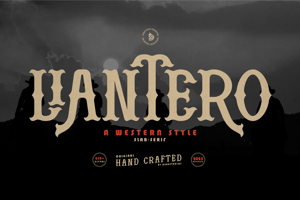 Related font Liantero