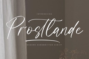 Related font Prostlande